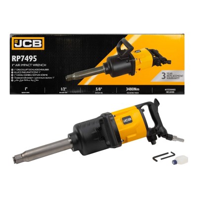 Гайковерт пневматичний 1" 3480 Нм JCB Tools JCB-RP7495