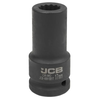 Гoлoвкa тopцeвa удapнa глибока 3/4" 17 мм (12-гранна) JCB Tools JCB-46810017