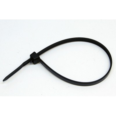 Кабельна стяжка багаторазова 5*200 чорна (пач. 100 штук) APRO STM-B5200