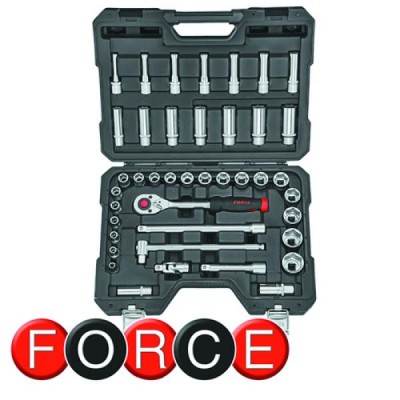 1/2" Набір інструменту 6-гр. 41 пр. FORCE 4416-4 1/2" Набір інструменту 6-гр. 41 пр. FORCE 4416-4