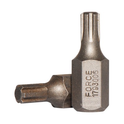 10 мм Бита Ribe M6, L=30 мм FORCE 1793006 10 мм Бита Ribe M6, L=30 мм FORCE 1793006