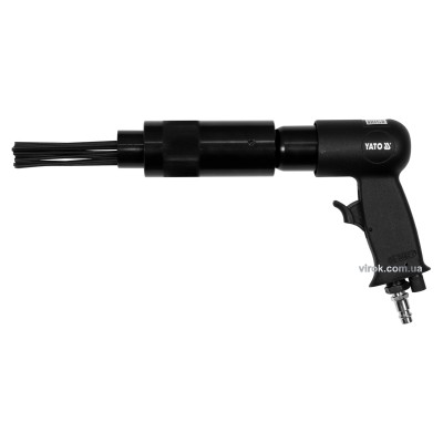 Пневматичний молоток з голковим долотом Yato 113 л/хв 6.3 бар 19 голок YT-09910