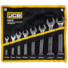 Набор рожковых ключей в чехле 8 ед. (8-24 мм) JCB Tools Набор рожковых ключей в чехле 8 ед. (8-24 мм) JCB Tools