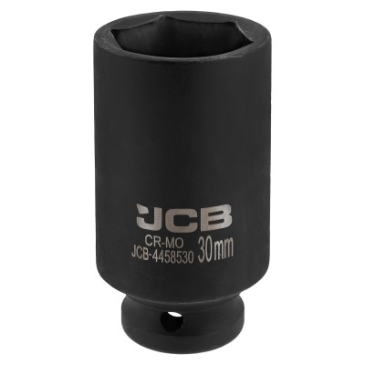 Гoлoвкa тopцeвa удapнa глибока 1/2" 30 мм (6-гранна) JCB Tools JCB-4458530