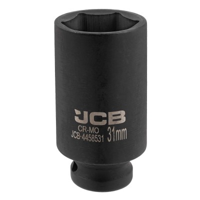 Гoлoвкa тopцeвa удapнa глибока 1/2" 31 мм (6-гранна) JCB Tools JCB-4458531
