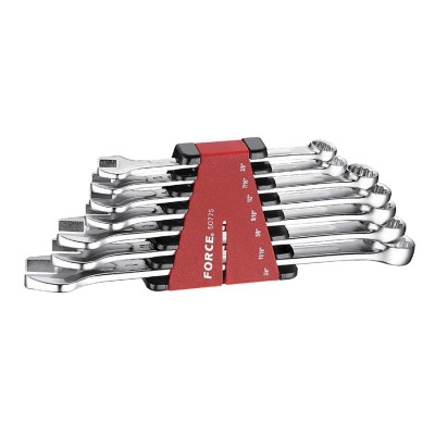 Набір ключів ріжково-накидних 7 пр. 3/8"-3/4" FORCE 5077S