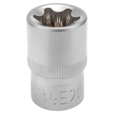 Головка E-профіль 1/2" E20 JCB Tools JCB-54620