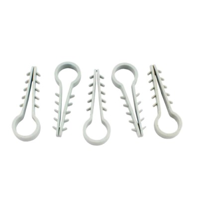 Дюбель-ялинка (Ø16) для кругл. дротів білий (пач. 100шт) APRO FT-16