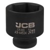 Головка торцевая ударная 1/2" 34 мм (6-гранная) JCB Tools JCB-44534
