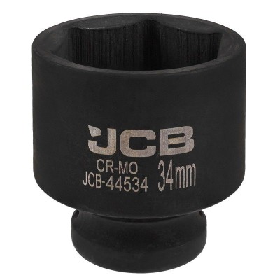 Гoлoвкa тopцeвa удapнa 1/2" 34 мм (6-гранна) JCB Tools JCB-44534