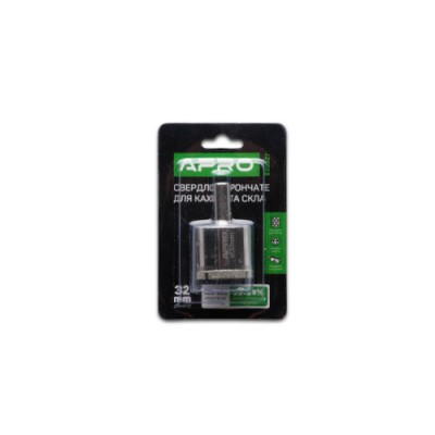 Свердло трубчасте з алмазним напиленням 32 мм APRO 830327