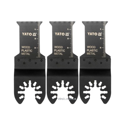 Пилы-насадки для реноватора Yato Bi-Metal 40 x 28.5 мм 3 шт YT-34684