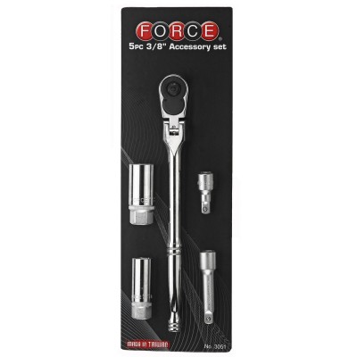 3/8" Набор для замены свечей зажигания 5 пр FORCE 3051 3/8" Набор для замены свечей зажигания 5 пр FORCE 3051