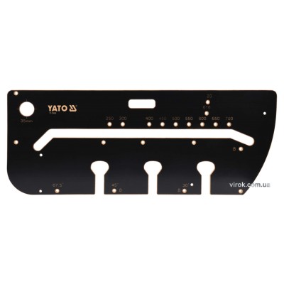 Шаблон для соединения кухонных столешниц Yato 1000 х 390 х 53 мм YT-70890