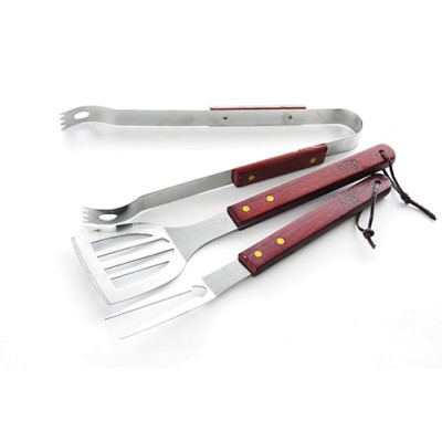 Набір інструментів для барбекю на блістері (3шт, 34см) СИЛА 960500.1