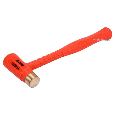 Безінерційний молоток з латунним бойком Yato 32 мм 330 мм 790 г YT-46191