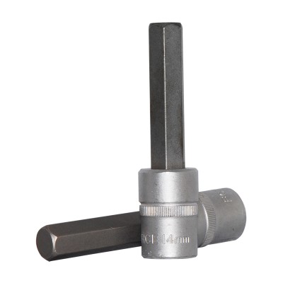 1/2" Головка-бита шестигранная HEX 14 мм, L=100 мм FORCE 34410014
