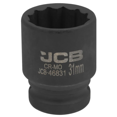 Головка торцева ударна 3/4" 31 мм (12-гранна) JCB Tools JCB-46831