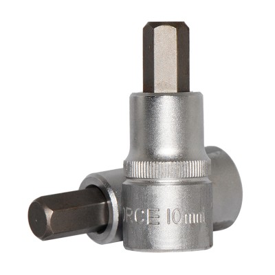 1/2" Головка-бита шестигранная HEX 10 мм, L=55 мм FORCE 34405510