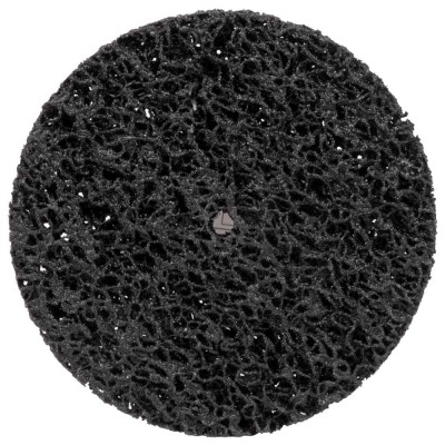 Коло зачистне з нетканого абразиву корал Ø125мм без тримача чорний м'який SIGMA 9175841