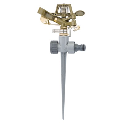 Дождеватель импульсный на металлическом колышке BRASS+AL FLORA 5013224 Дождеватель импульсный на металлическом колышке BRASS+AL FLORA 5013224