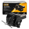 Тиски стальные поворотные с наковальней 6" (150мм) JCB Tools JCB-6540306 Тиски стальные поворотные с наковальней 6" (150мм) JCB Tools JCB-6540306