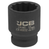 Головка торцева ударна 3/4" 32 мм (12-гранна) JCB Tools JCB-46832 Головка торцева ударна 3/4" 32 мм (12-гранна) JCB Tools JCB-46832