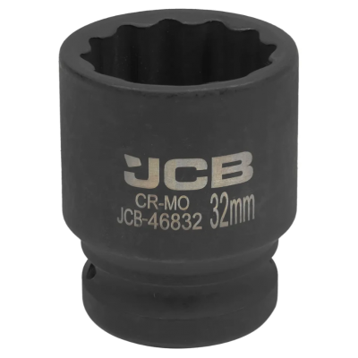 Головка торцева ударна 3/4" 32 мм (12-гранна) JCB Tools JCB-46832
