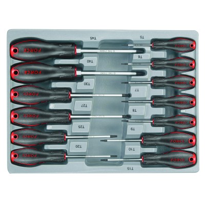 Набор отверток Torx 13 пр. FORCE 2137 Набор отверток Torx 13 пр. FORCE 2137