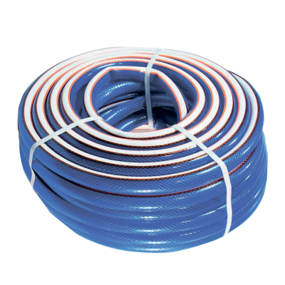 Шланг для поливу Топаз 3 шари армований 1/2" 20м FLORA 5065434