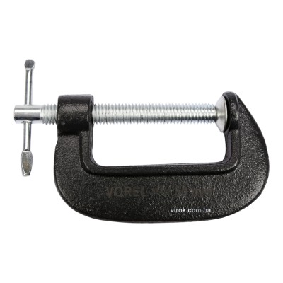 Струбцина G-образная VOREL 50 мм 38430 Струбцина G-образная VOREL 50 мм 38430