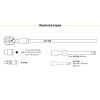 Alloid. Набор головок 3/4", 23 предм. 19-50 мм. (НГ-6023М)