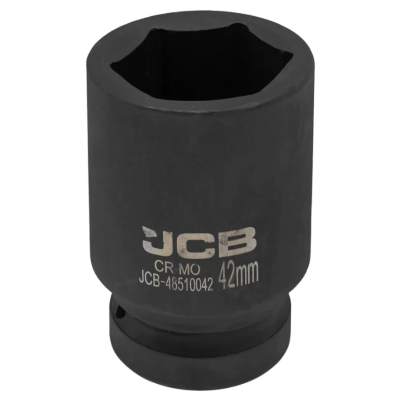 Головка ударная глубокая 1" 42 мм (6-гранная) JCB Tools JCB-48510042