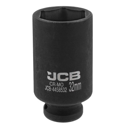 Гoлoвкa тopцeвa удapнa глибока 1/2" 32 мм (6-гранна) JCB Tools JCB-4458532