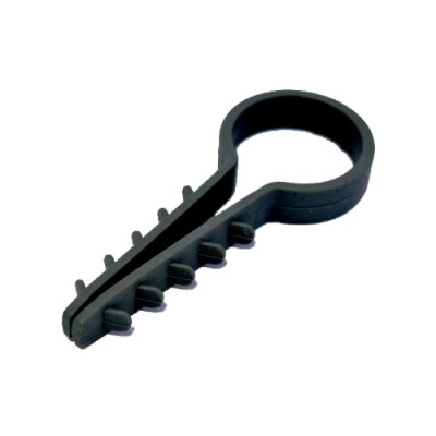 Дюбель-ялинка (д 16) для кругл. дротів чорний (пач. 50шт) APRO FT-16B