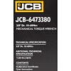 Динамометрический ключ 3/8" (10-60 Нм) JCB Tools JCB-6473380