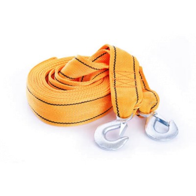 Трос буксирувальний 5м*60мм 5 тонн. (посилений подвійною пряжкою) (гак) (у блістері) СИЛА 284027