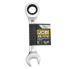 Ключ гаечный короткий с трещоткой 11 мм JCB Tools JCB-757S11 Ключ гаечный короткий с трещоткой 11 мм JCB Tools JCB-757S11