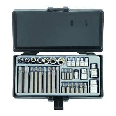 1/4, 3/8 и 1/2" Набор бит и головок Е-профиль Torx 35 пр. FORCE 4352 1/4, 3/8 и 1/2" Набор бит и головок Е-профиль Torx 35 пр. FORCE 4352