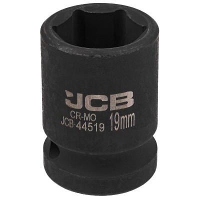 Головка торцева ударна 1/2" 19 мм (6-гранна) JCB Tools JCB-44519