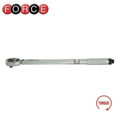 3/4" Ключ динамометрический 65-450 Нм, L=850 мм FORCE 6476850 3/4" Ключ динамометрический 65-450 Нм, L=850 мм FORCE 6476850