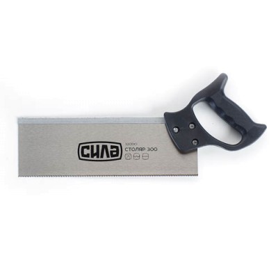 Ножівка по дереву 300мм з пластиковою рукояткою СТОЛЯР СИЛА 320510
