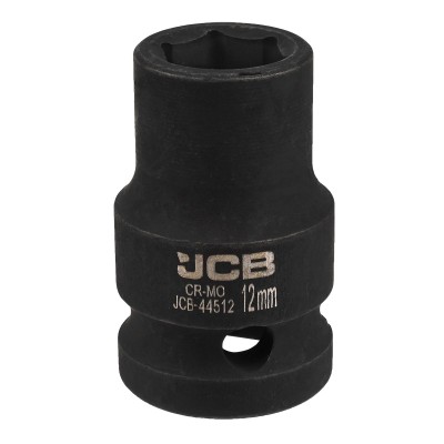 Головка торцевая ударная 1/2" 12 мм (6-гранная) JCB Tools JCB-44512