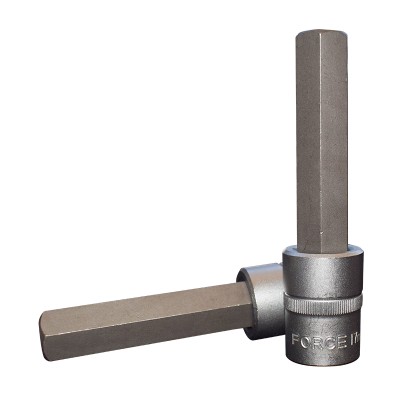1/2" Головка-бита шестигранная HEX 17 мм, L=110 мм FORCE 34411017