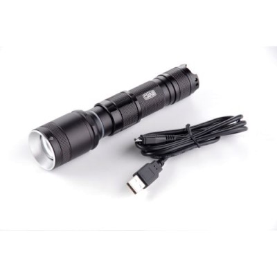 Фонарь ручной Джоуль (аккумулятор Li-ion 18650 3,7V 2200mAh) СИЛА 900503