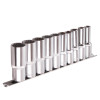 Alloid. Набір головок високих 1/2" на планці, 10,11,12,13,14,17,19,21,22,24 mm. 11 предм.12гр (НГП-4011-12)