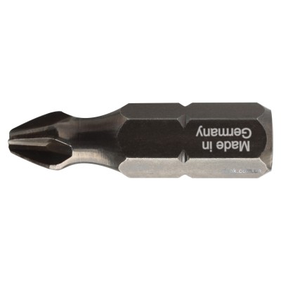 Насадка викруткова USH 1/4" хрестова PH2 х 25 мм 10 шт UUSG0012342