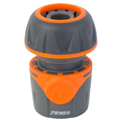Коннектор 1/2" быстросъёмный для шланга 3/4" ABS+TPR FLORA 5015544