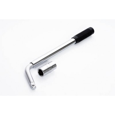 Ключ колісний Г-подібний телескопічний 17x19, 340x500мм СИЛА 202622