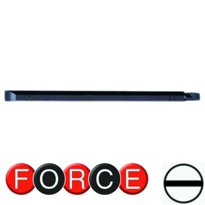 1/4" Бита шлицевая SL двухсторонняя 3x4, L=165 мм FORCE 123D0304 1/4" Бита шлицевая SL двухсторонняя 3x4, L=165 мм FORCE 123D0304